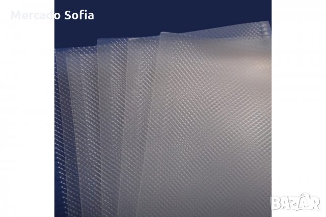 Гофрирани пликове за вакумиране Mercado Trade, 100бр., Прозрачно, Два размера, снимка 3 - Аксесоари за кухня - 34219833