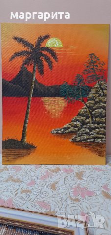 авторска картина акрилни бои