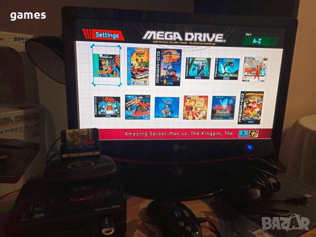 Sega Mega Drive Mini W + Mega Drive Tower Mini, снимка 9 - Други игри и конзоли - 42460476