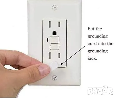 Антистатичен Заземяващ Кабел за Заземяване Против Статичен Електрически Заряд Статично Електричество, снимка 4 - Други - 48138778