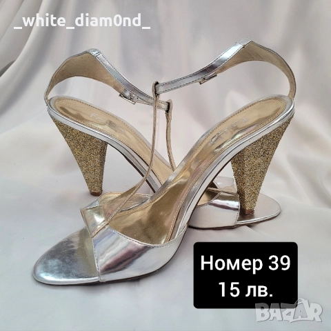 Разнообразие от дамски сандали на ток номер 39 , снимка 15 - Сандали - 51558660