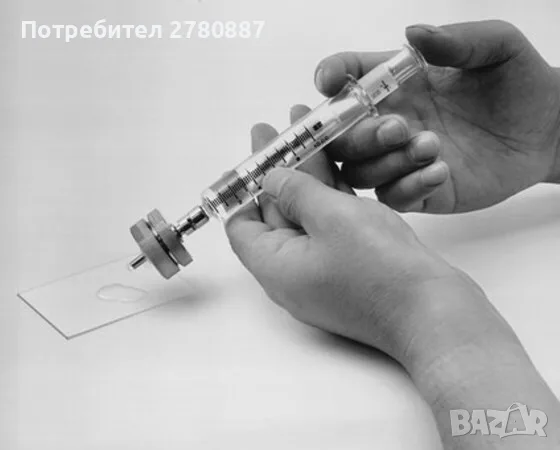 Ретро лабораторен държач за мембранни филтри на Sartorius 50 mm (Западна Германия / ГДР), снимка 4 - Лаборатория - 55785519