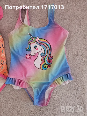 2 броя бански , снимка 2 - Детско бельо и бански  - 50629269