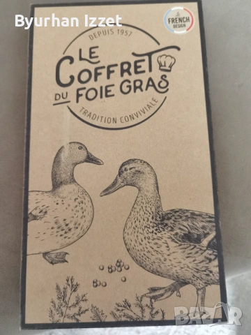 Комплект за сервиране на фоа гра coffret du foie gras