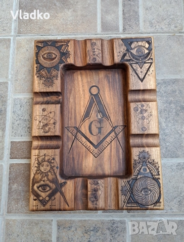 Пепелник за пури , снимка 2 - Декорация за дома - 52998143