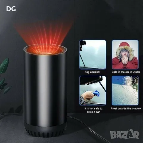 Електрическа Печка за Автомобил 12V с мощност 150W., снимка 4 - Аксесоари и консумативи - 48721144