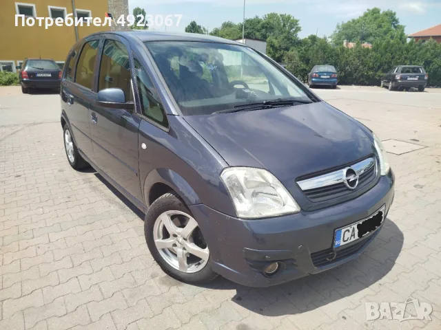 Ван Opel Meriva фейст лифт 2007г 1.3CDTI 75кс Дизел Верига, снимка 9 - Автомобили и джипове - 55966354