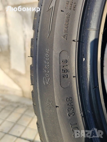 Продавам 18 цола зимни гуми като нови, снимка 2 - Гуми и джанти - 52724341