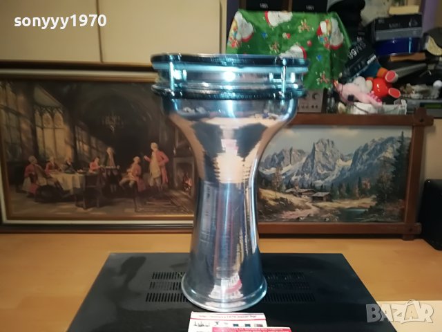 ГОЛЯМА ТУРБО ТАРАМБУКА 40Х25СМ ИНОКС 0808221707, снимка 3 - Ударни инструменти - 37633410