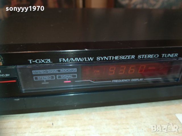 jvc t-gx2l tuner-japan-внос sweden 2010201615, снимка 13 - Ресийвъри, усилватели, смесителни пултове - 30491430