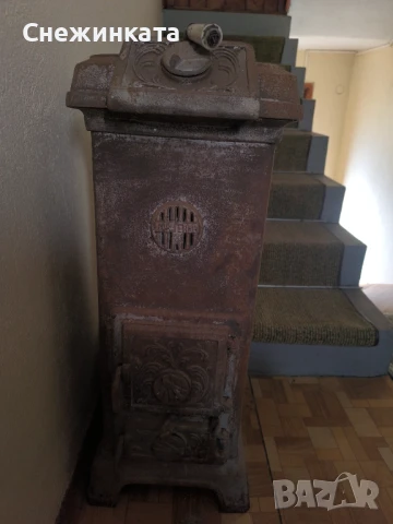 Стара масивна печка на дърва, снимка 2 - Отоплителни печки - 51352595