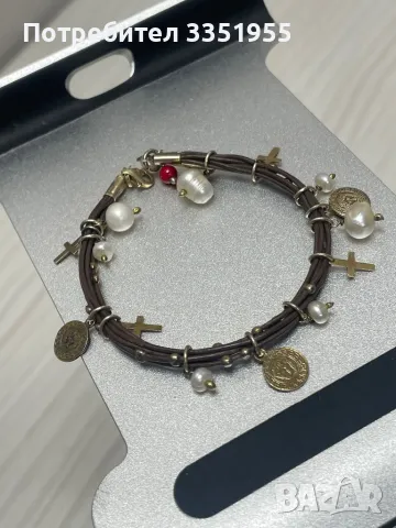 Сребърна Луксозна Гривна Италия, снимка 2 - Гривни - 49279298