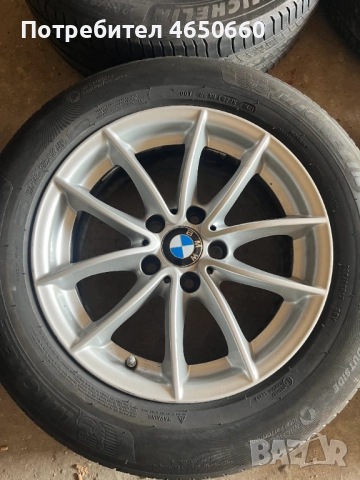 17 цолови алуминиеви джанти с летни гуми за БМВ Х3 F25, снимка 2 - Гуми и джанти - 52536829