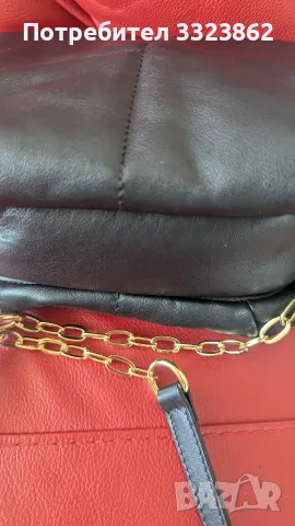 Дамска чанта от естествена кожа Musette , снимка 4 - Чанти - 56155255