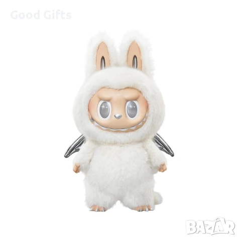 Голямо Labubu Zimomo Angel 38cm Лимитирана серия Лабубу Зимомо бяло, снимка 2 - Плюшени играчки - 51126826