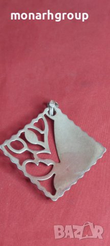 Сребърна висулка, снимка 4 - Колиета, медальони, синджири - 44201438