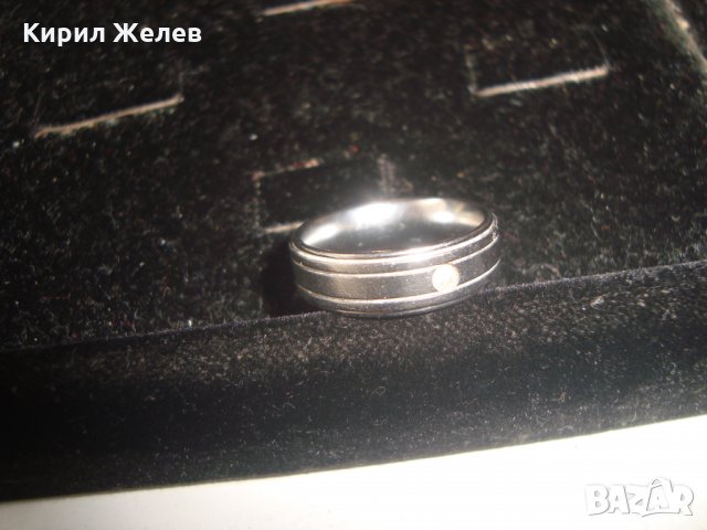 ПРЪСТЕН с ЦИРКОН МЕДИЦИНСКА СТОМАНА 19647, снимка 8 - Пръстени - 32169007