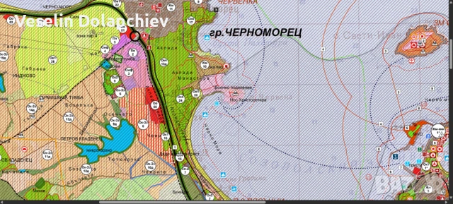 Парцел във вилна зона Червенка, гр. Черноморец, снимка 2 - Парцели - 54184967
