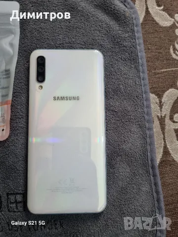 Samsung A50 128GB/4GB RAM.White Pearl, снимка 9 - Samsung - 49221727