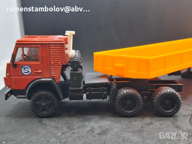 КамАЗ 5410 с прицеп (без тента), 1:43 Арек, Елекон, снимка 3 - Колекции - 53063861