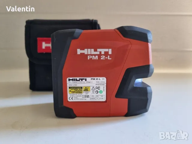 Лазерен нивилир Hilti PM 2-L, снимка 3 - Измервателни инструменти - 50029406