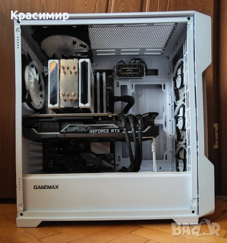 Геймърски компютър Ryzen 5800x,MSI GeForce RTX 3080 Suprim,32gb ddr4,1tb nvme, снимка 6 - Геймърски - 53210469