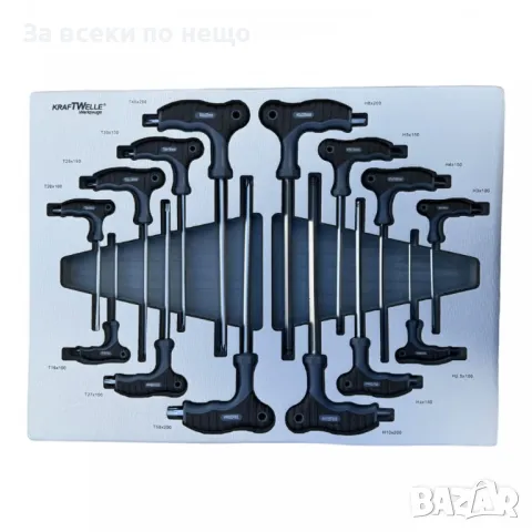 Количка с метален плот със 7 чекмеджета ,6 от които са пълни с инструменти KRAFTWELLE , XXL-05, снимка 9 - Други инструменти - 50328193