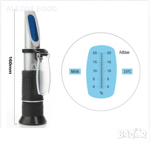 Рефрактометър различни видове - антифриз,захар, алкохол, мед, соленост , снимка 8 - Домашни напитки - 30007382