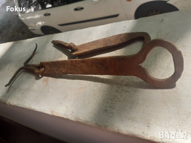 Стари ковани резета резе мандало за врата порта, снимка 5 - Антикварни и старинни предмети - 53277197