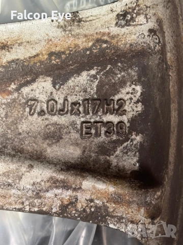 Джанти за Опел 17 инча, 5х110, 65,1мм, снимка 2 - Гуми и джанти - 54279391