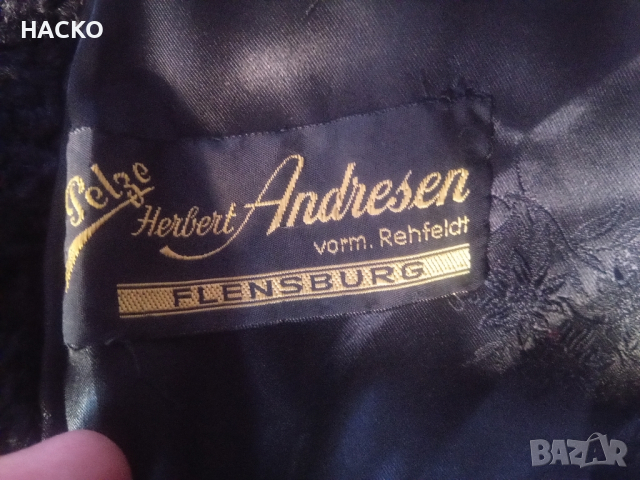 ПРОМО ЦЕНА Кожух (Палто) от ЕСТРАГАН с яка от НОРКА , снимка 13 - Палта, манта - 44509692