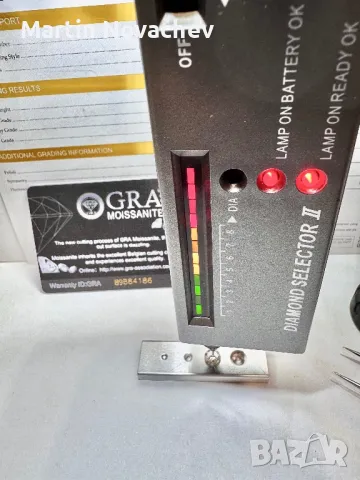 Диамант 1 карат , мойсанит, за бижу и подарък, снимка 10 - Други - 46061349