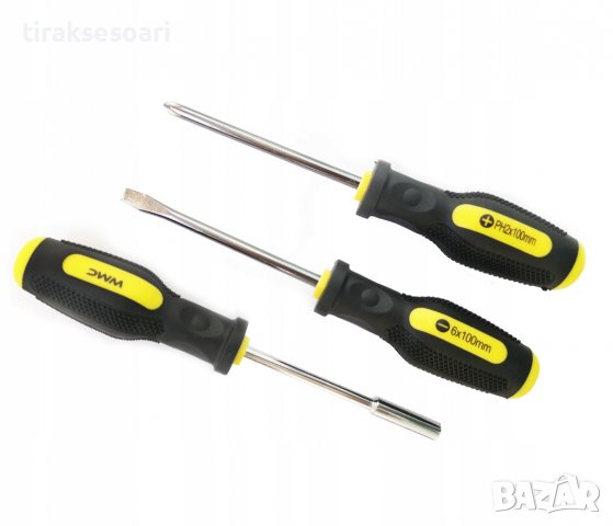 Куфар WMC 110 части + акумулаторна отвертка WMC TOOLS, снимка 6 - Гедорета - 37031686