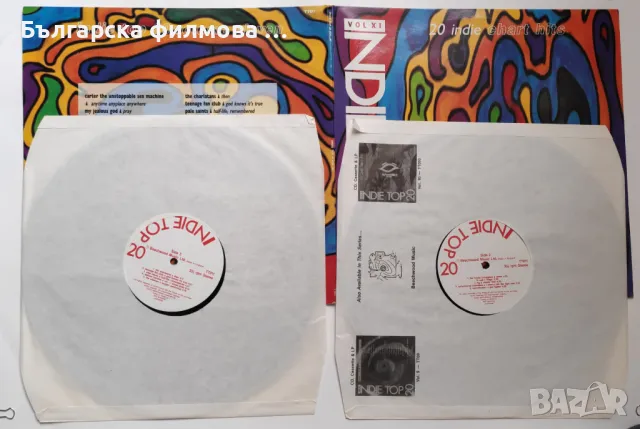 Indie Top 20 Volume XI - 2xLP - Pixies, The Charlatans и др - Alternative Rock Shoegaze Industrial , снимка 4 - Грамофонни плочи - 50246445