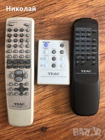TEAC/PIONEER/ONKYO -АУДИО ДИСТАНЦИОННИ, снимка 4 - Аудиосистеми - 31964305