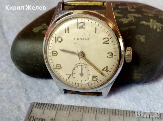 KIENZLE ANTIMAGNETIK MADE in GERMANY Стар РЯДЪК МОДЕЛ МЕХАНИЧЕН РЪЧЕН НЕМСКИ ЧАСОВНИК РАБОТЕЩ 49575