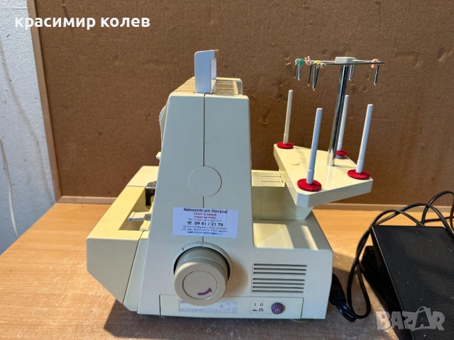 4 конечен оверлог "PFAFF Hobby Lock 787", снимка 9 - Шевни машини - 53265798