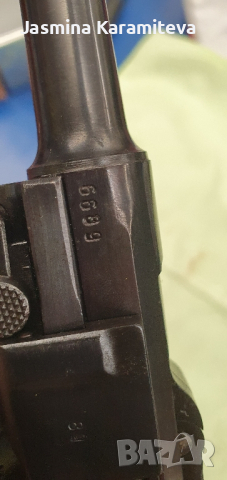 Luger Parabelum P08, калибър 9mm Luger, снимка 5 - Бойно оръжие - 44650237