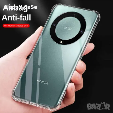 Honor Magic 7 Lite / 6 Lite / 5 Lite / Силиконов удароустойчив кейс гръб калъф, снимка 6 - Калъфи, кейсове - 42797354