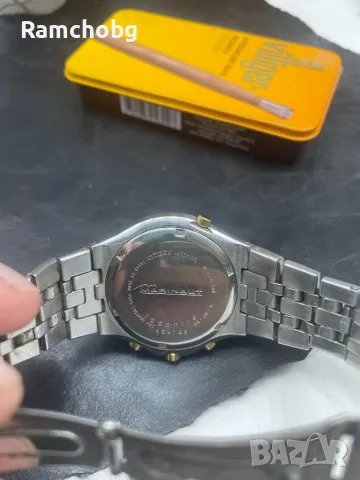 Мъжки часовник CITIZEN -Цитизен сафирено стъкло аларма, снимка 5 - Мъжки - 49916766