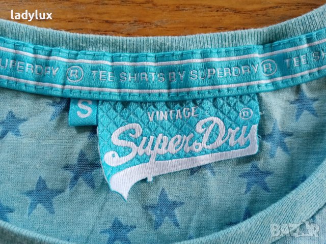 Super Dry Vintage, Оригинална, Размер S. Код 1748, снимка 4 - Тениски - 36812219