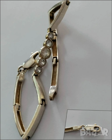 Сребърна гривна