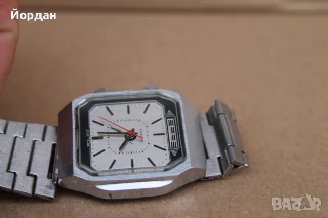 СССР мъжки ръчен часовник ''Полет сигнал'', снимка 4 - Мъжки - 49849228