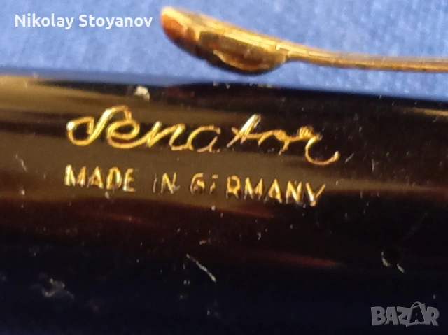 Писалка Senator със златно перо, снимка 5 - Ученически пособия, канцеларски материали - 54157901