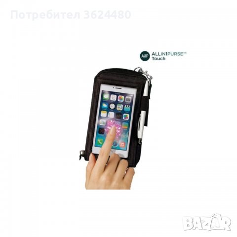 ЧАНТИЧКА - ОРГАНАЙЗЕР ЗА СМАРТФОН И ЛИЧНИ ВЕЩИ TOUCH PURSE, снимка 2 - Калъфи, кейсове - 39954010