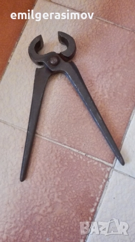 Стари метални инструменти . , снимка 7 - Клещи - 18622300