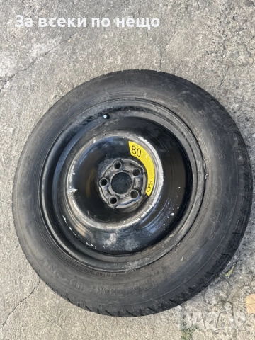 Резервна гума патерица Mercedes-Benz Ml-Class W163 W164 1634011102 155/90R18 et 0 5x112, снимка 2 - Гуми и джанти - 55850761