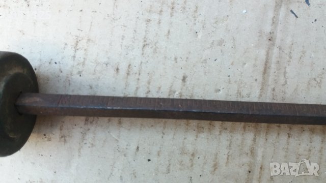 везна, кантар с две деления за 6 и до 20 кг. с топуз , снимка 5 - Антикварни и старинни предмети - 40022946