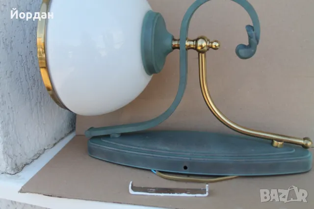 Аплик лампа за стена , снимка 2 - Антикварни и старинни предмети - 50348924