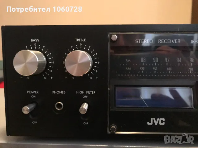 JVC JR-S50 Стерео усилвател, снимка 4 - Ресийвъри, усилватели, смесителни пултове - 48656385